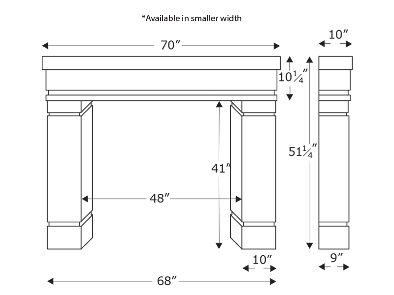 Como Technical Drawing