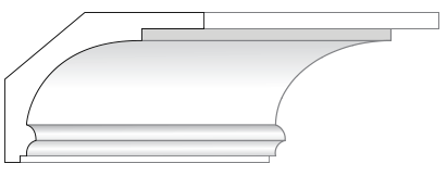 Lightweight Crown Moulding Style 420