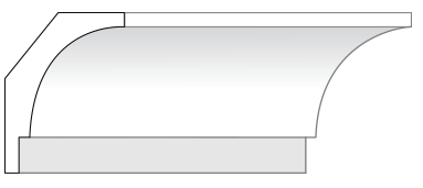 Lightweight Crown Moulding Style 423