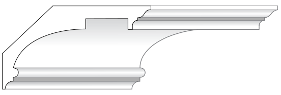 Lightweight Crown Moulding Style 424